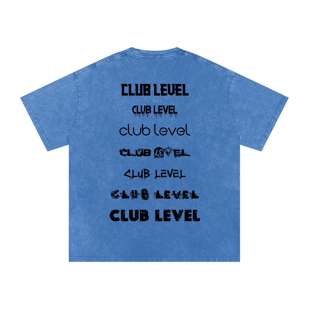 Acid Wash Oversize T-Shirt - 250 GSM