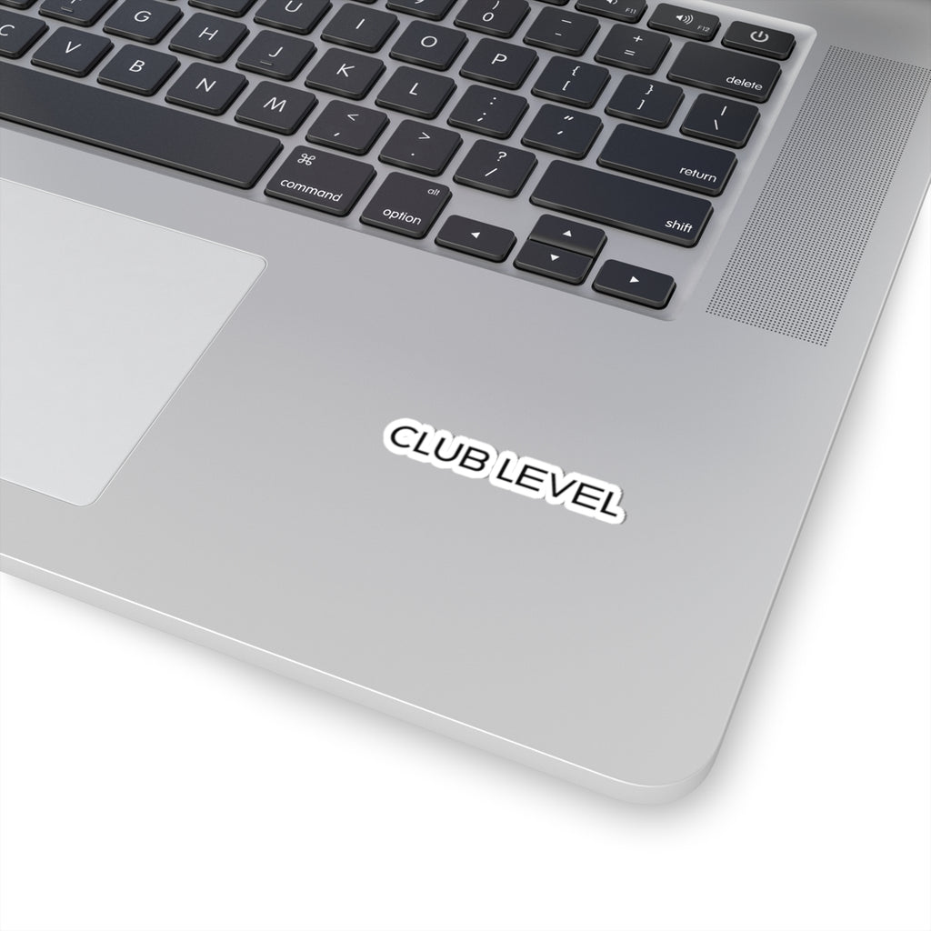 Club Level Kiss-Cut Stickers