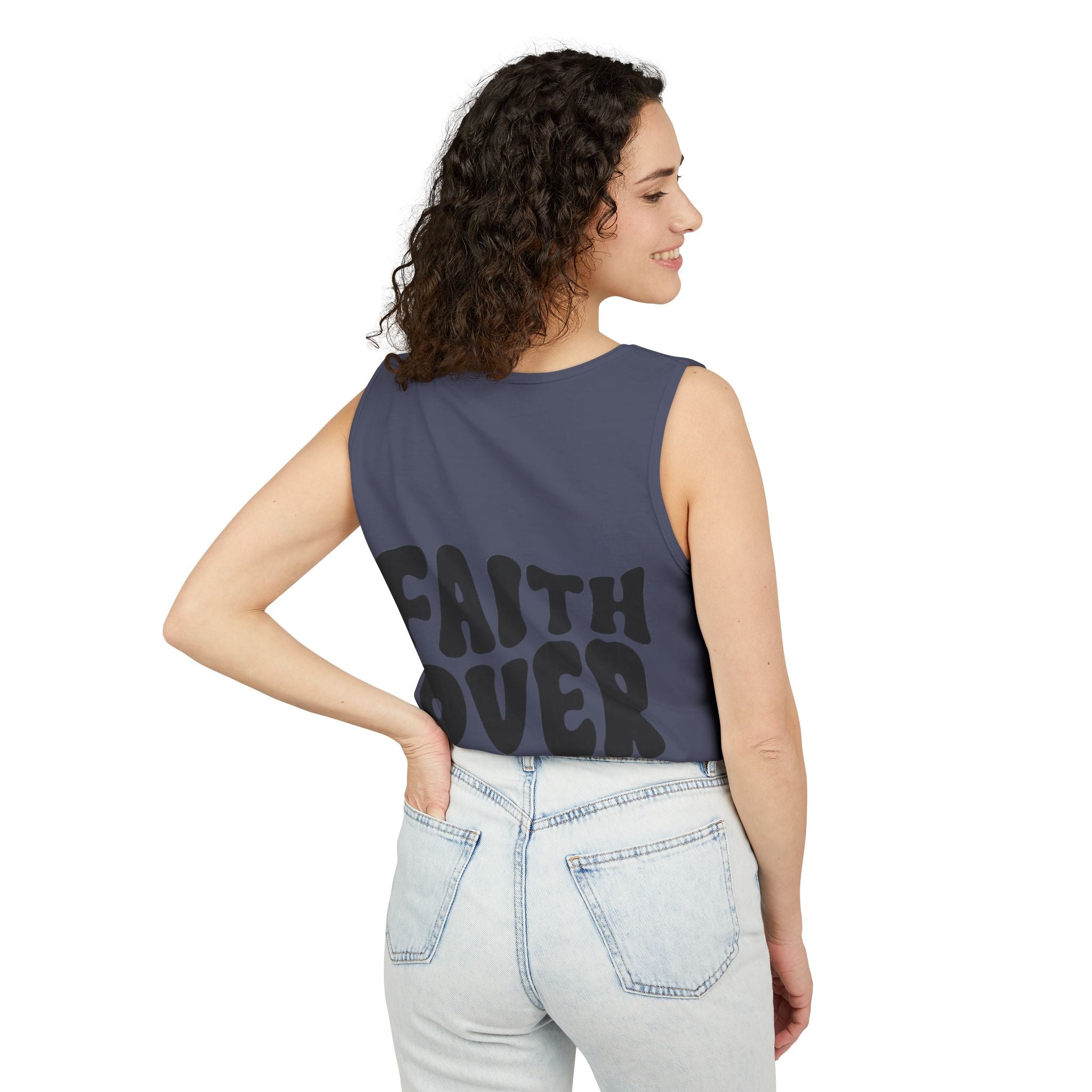 Faith Over Fear Unisex Tank Top