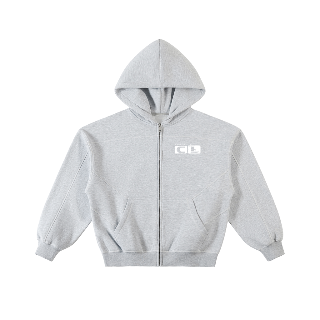 Club Boxy Fleece Zip Hoodie