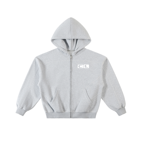 Club Boxy Fleece Zip Hoodie