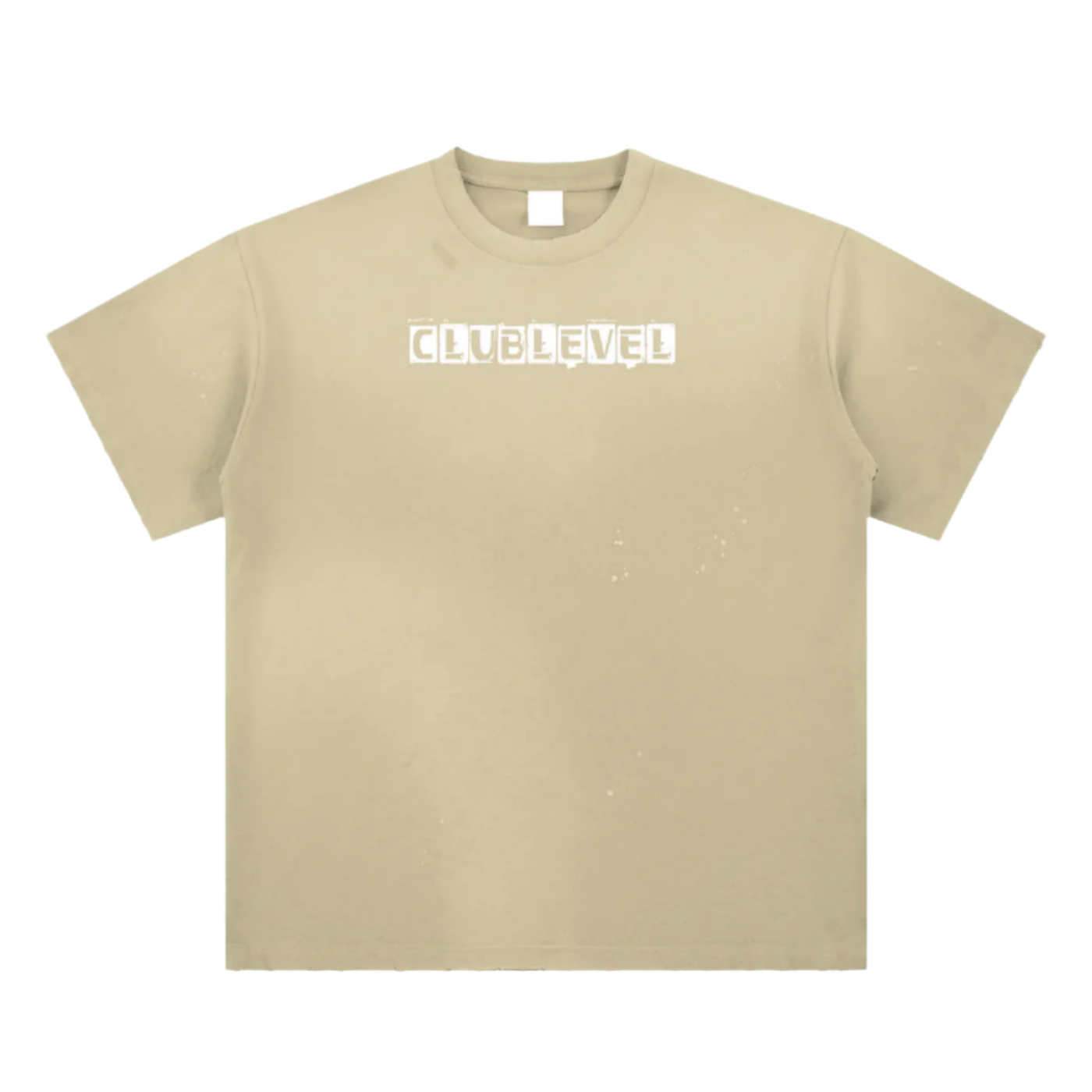 Club Level Sunfade Paint Splatter Tee