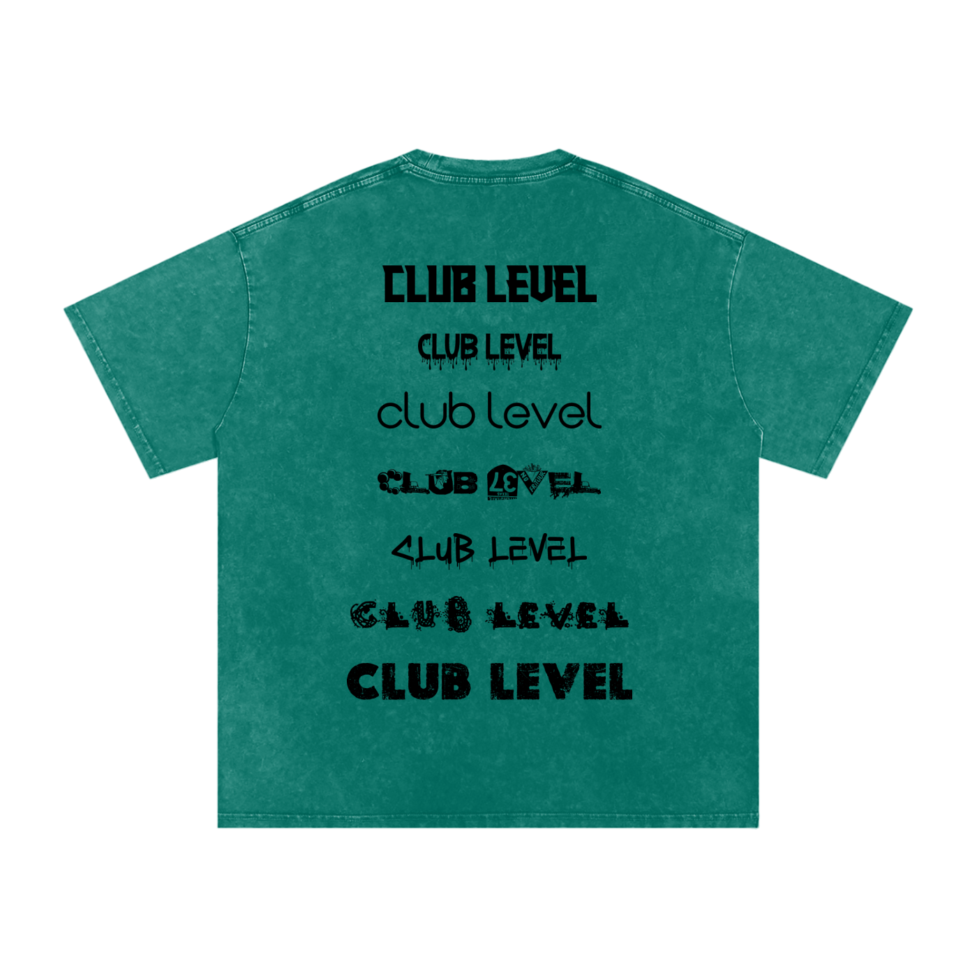Acid Wash Oversize T-Shirt - 250 GSM