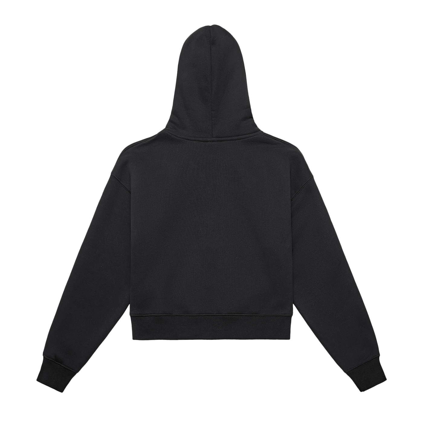 Club Level Zip-Up Cropped Hoodie