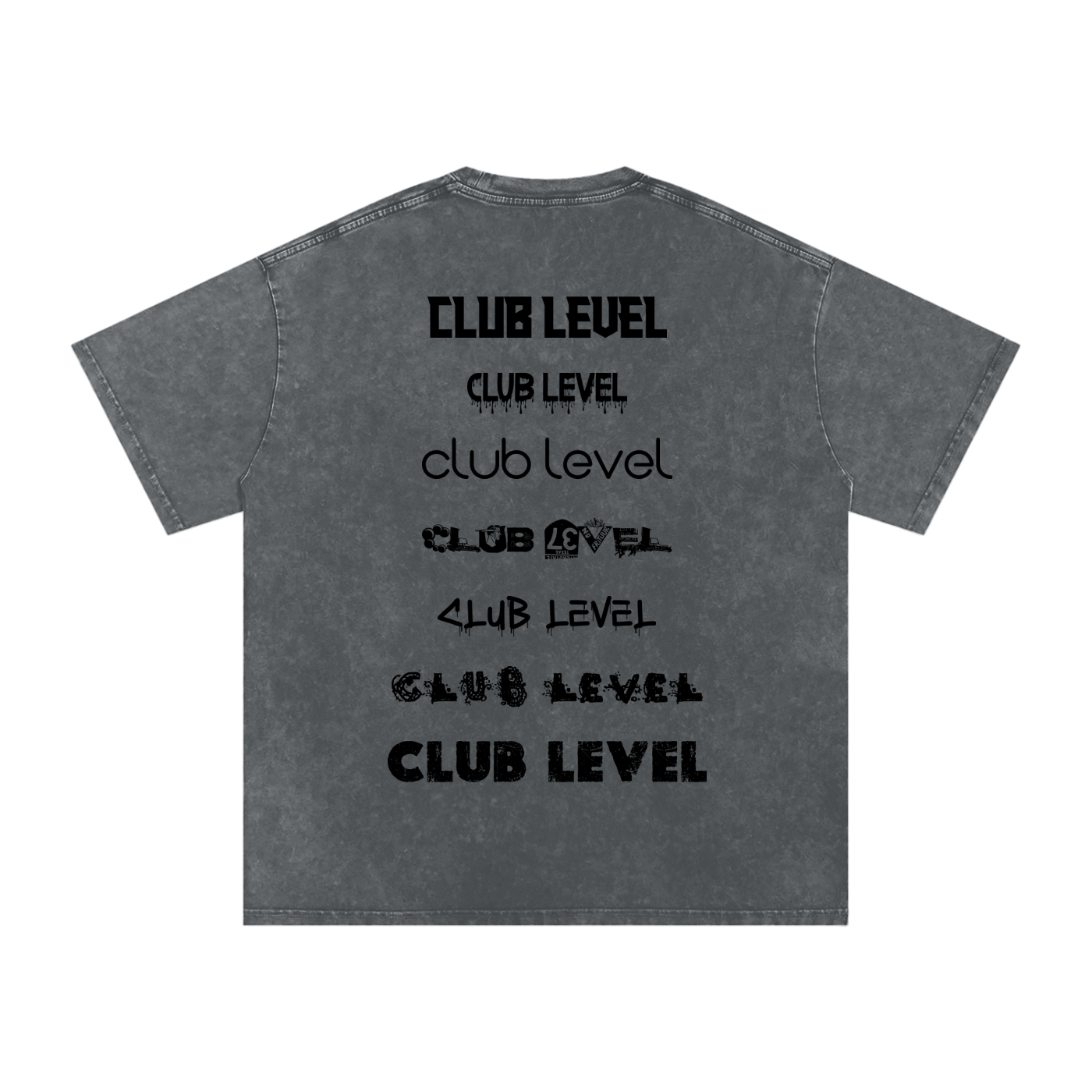 Acid Wash Oversize T-Shirt - 250 GSM