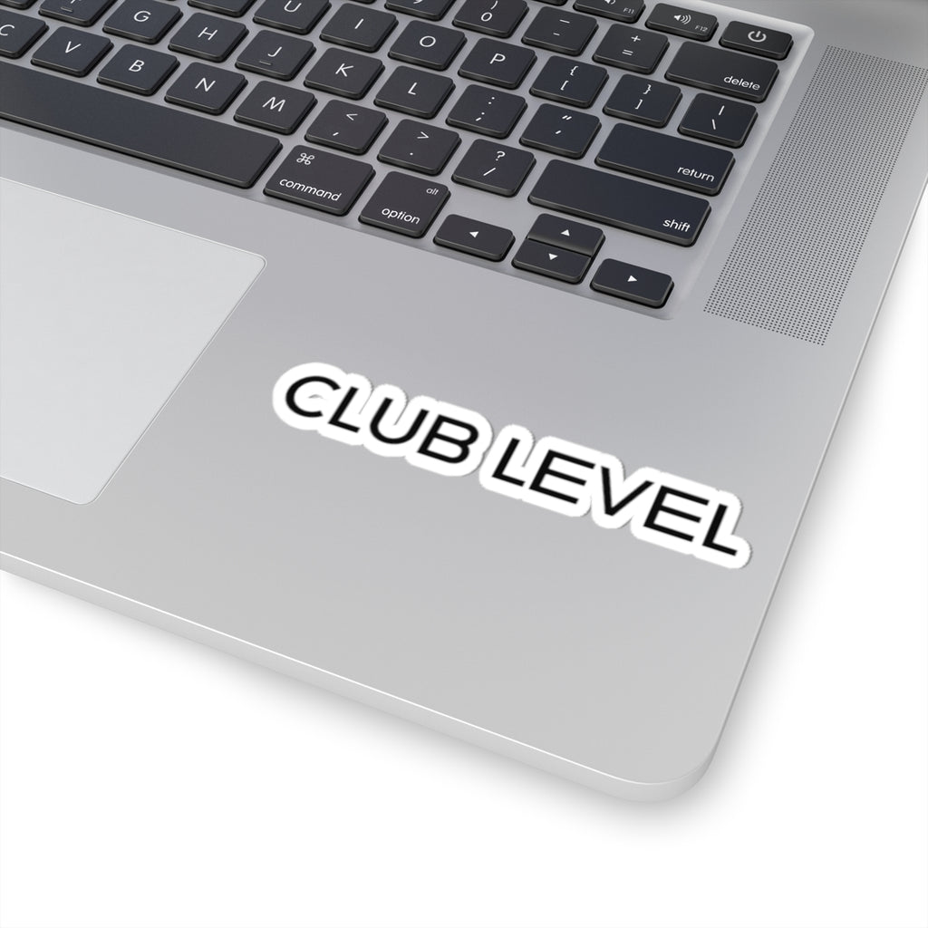 Club Level Kiss-Cut Stickers