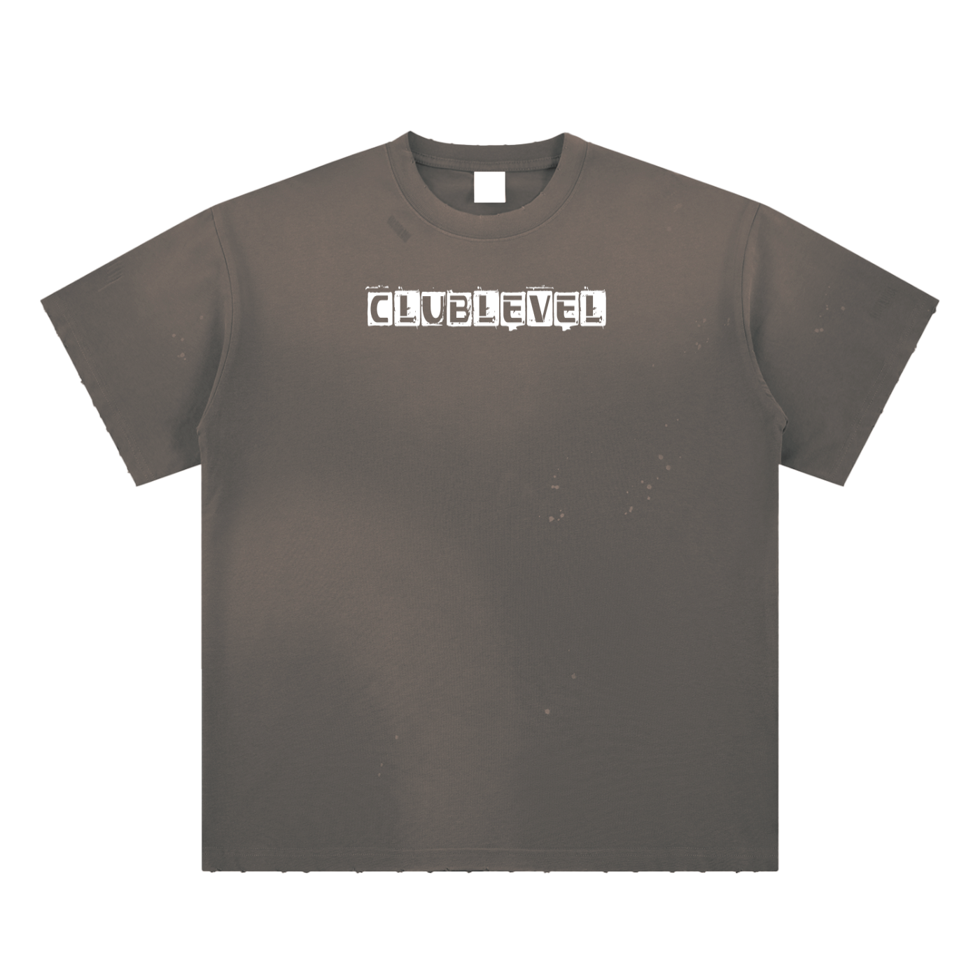 Club Level Sunfade Paint Splatter Tee