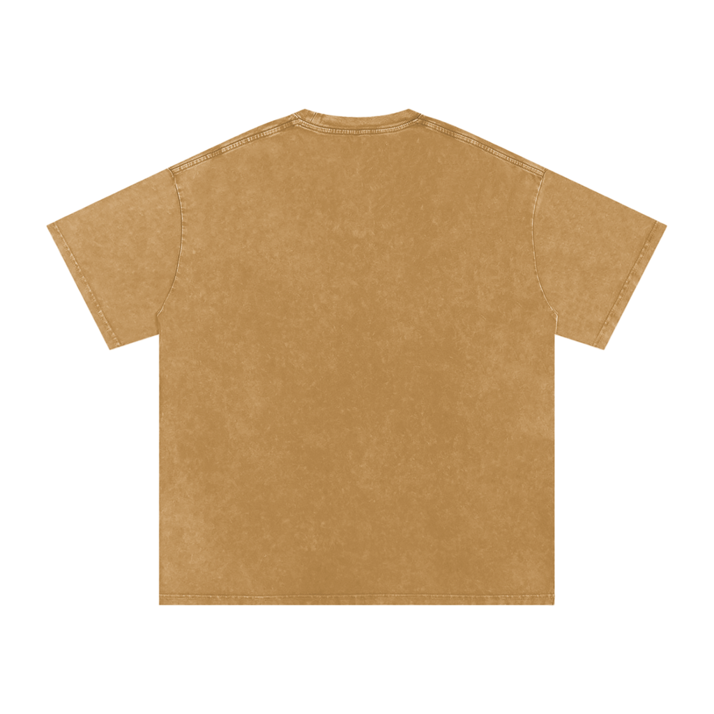 Club Level Acid Wash Oversize Tee - American Made