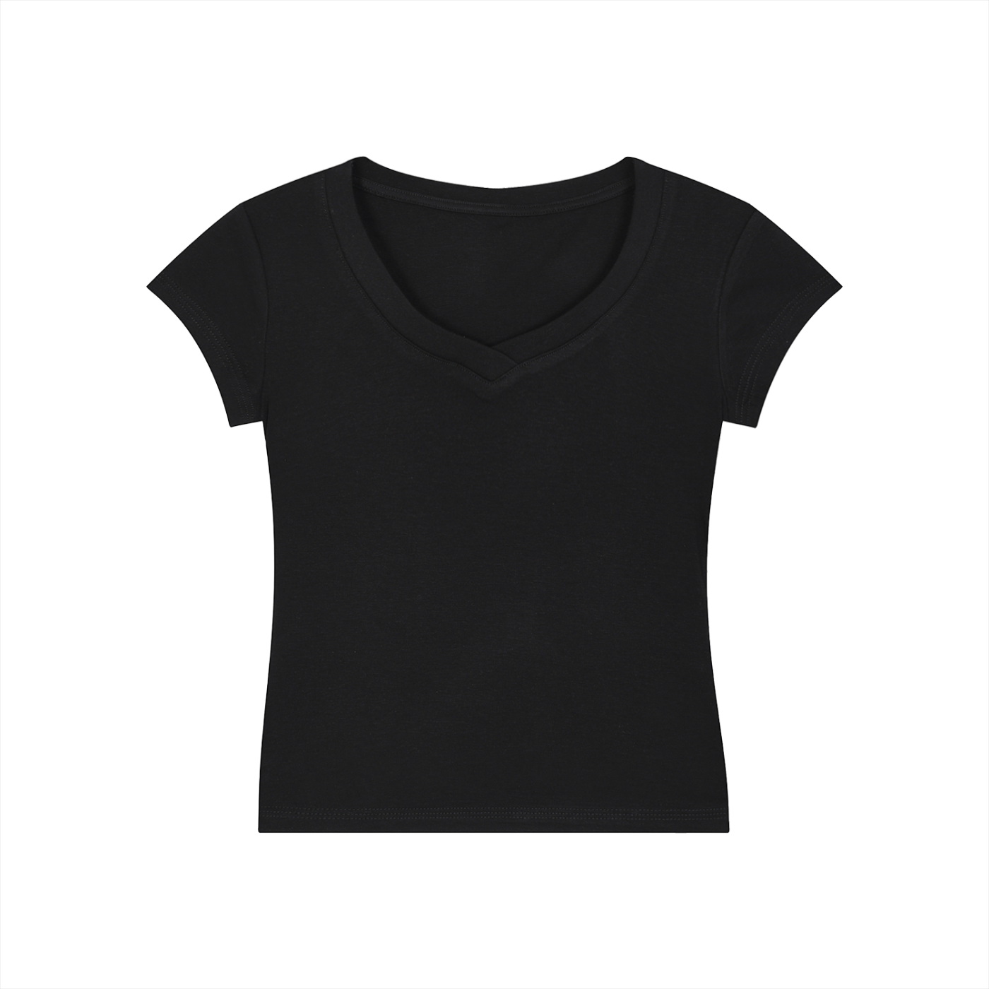 Club Level V-Neck Bodycon T-Shirt