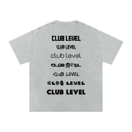 Acid Wash Oversize T-Shirt - 250 GSM