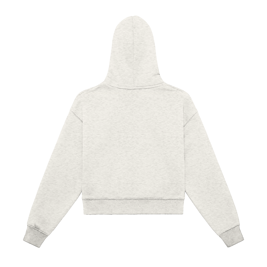 Club Level Zip-Up Cropped Hoodie