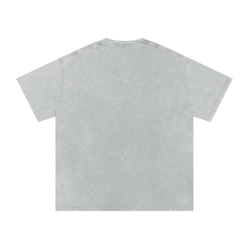 Club Level Acid Wash Oversize Tee - American Made