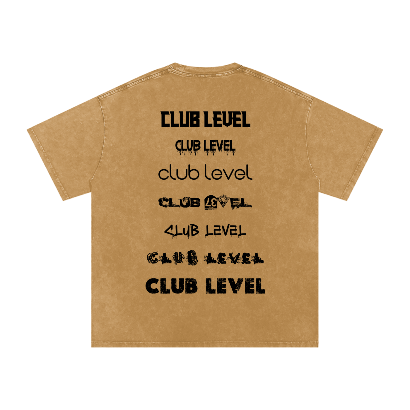 Acid Wash Oversize T-Shirt - 250 GSM