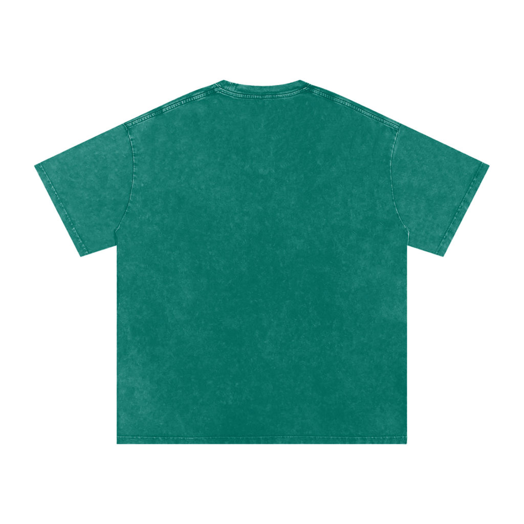 Club Level Acid Wash Oversize Tee - American Made