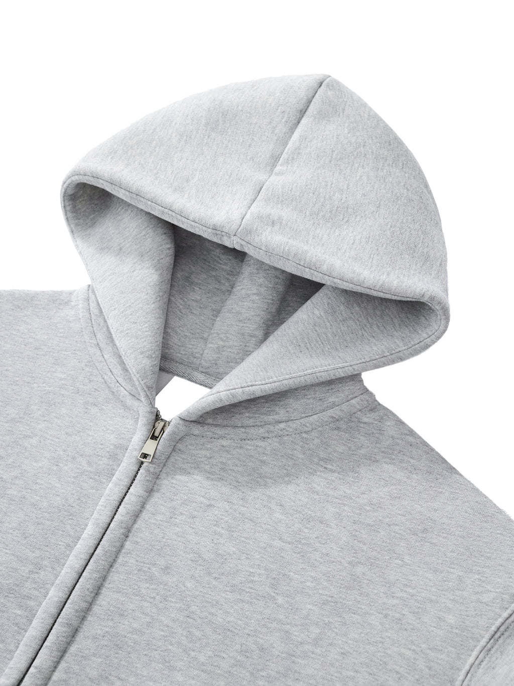 Club Level Zip-Up Cropped Hoodie
