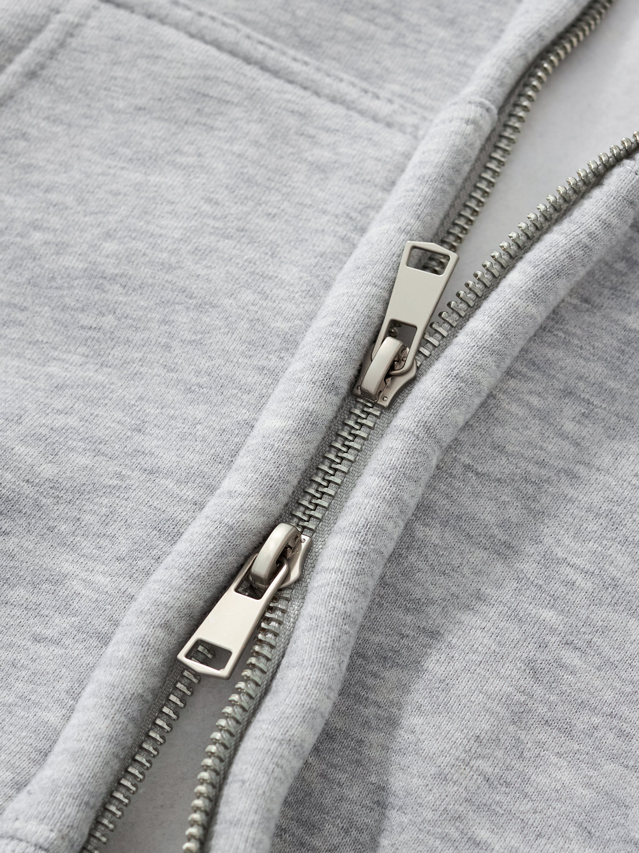 Club Level Zip-Up Cropped Hoodie