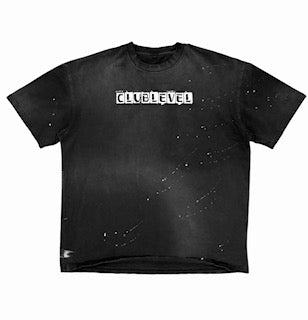 Club Level Sunfade Paint Splatter Tee